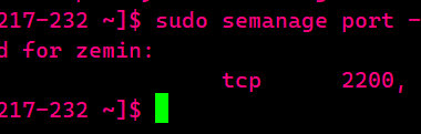 Allow ssh port on SELinux-玟茵开源社区知识库